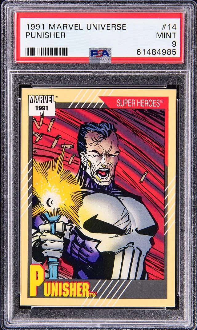 1991 Marvel Universe Punisher #14 card image