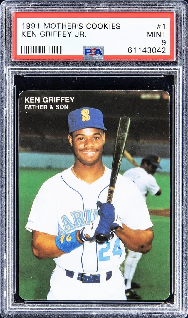 1991 Mother's Cookies Ken Griffey Jr. #1 card image