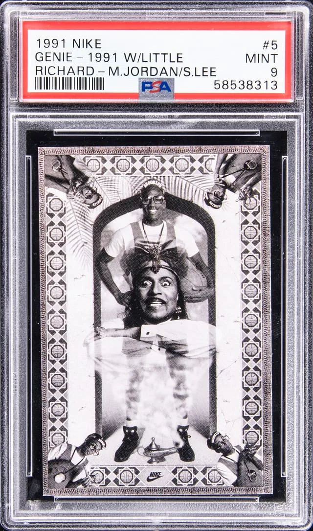 1991 Nike Genie 1991 Michael Jordan/Spike Lee W/ Little Richard #5 card image