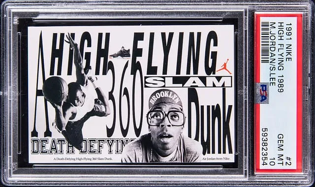 1991 Nike High Flying 1989 Michael Jordan/Stan Lee #2 card image