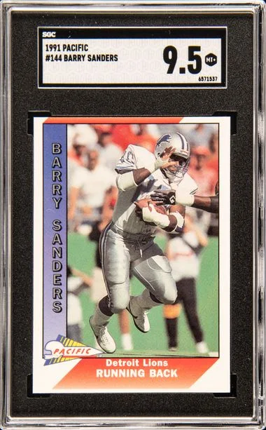 1991 Pacific Barry Sanders #144 card image