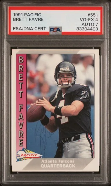 1991 Pacific Brett Favre #551 card image
