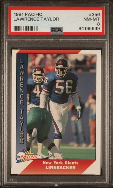1991 Pacific Lawrence Taylor #356 card image
