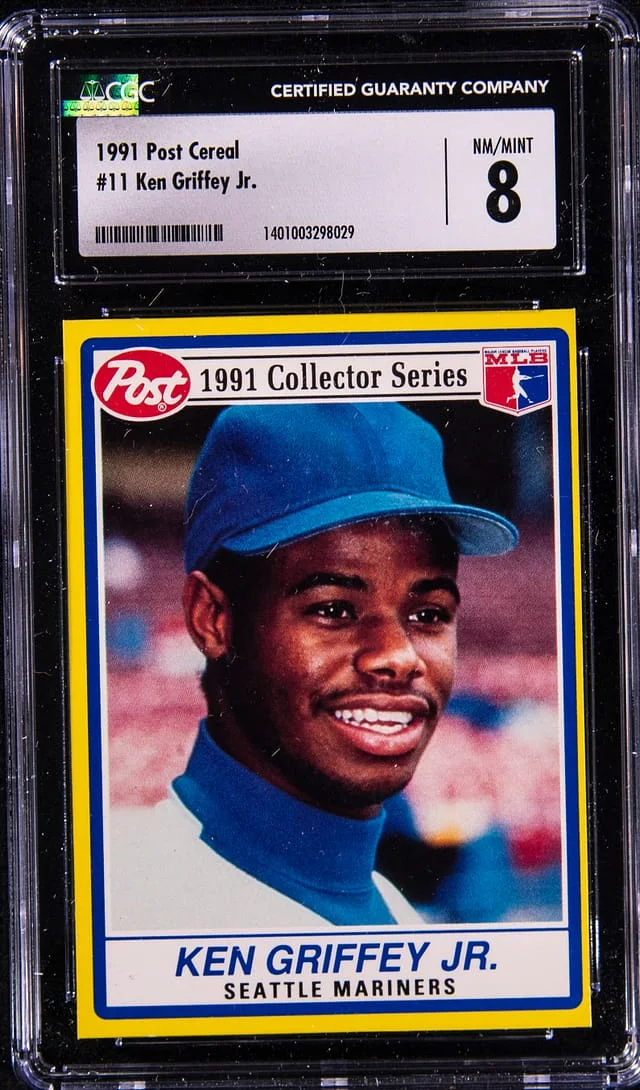 1991 Post Cereal Ken Griffey Jr. #11 card image