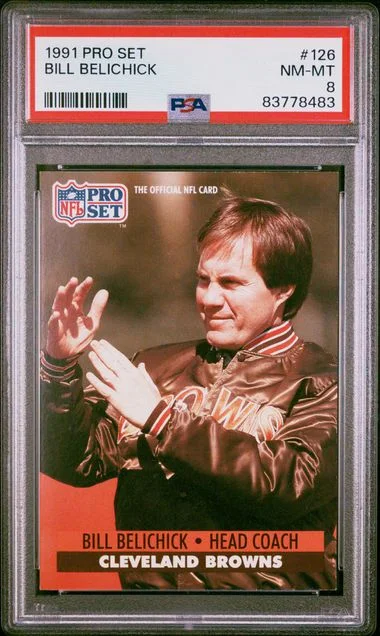 1991 Pro Set Bill Belichick #126 card image