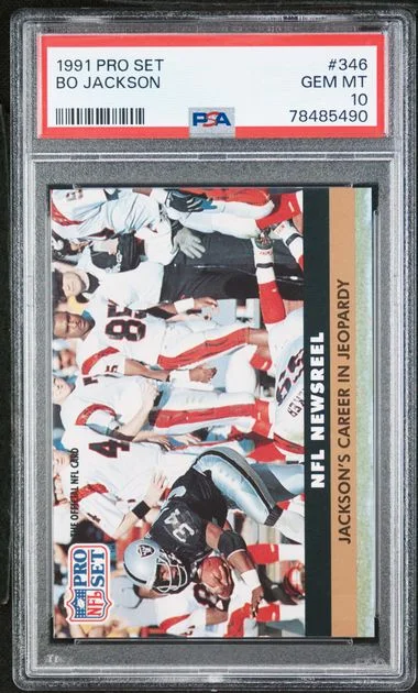 1991 Pro Set Bo Jackson #346 card image