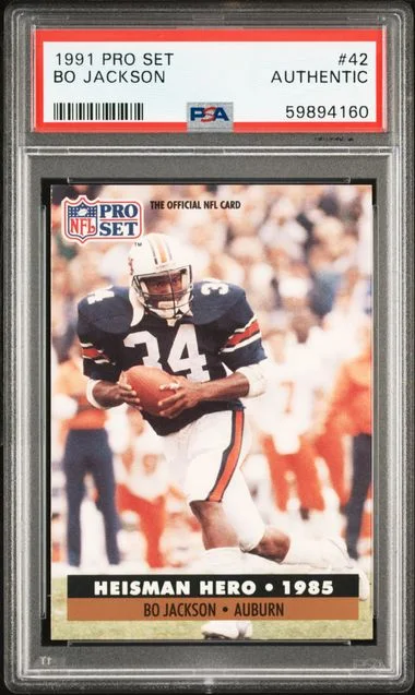 1991 Pro Set Bo Jackson #42 card image