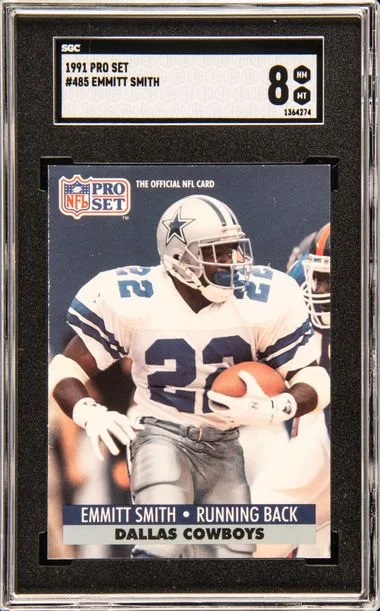 1991 Pro Set Emmitt Smith #485 card image
