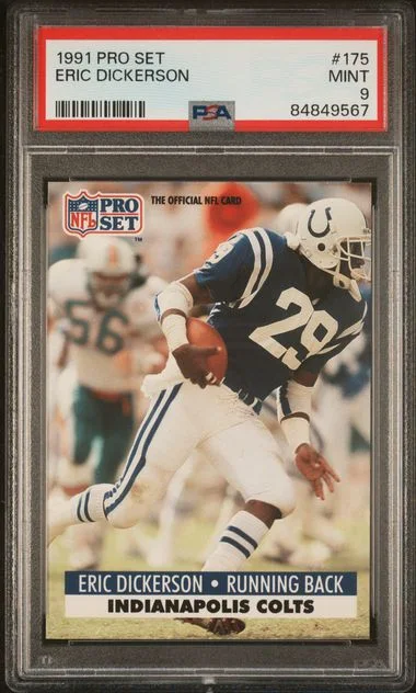 1991 Pro Set Eric Dickerson #175 card image