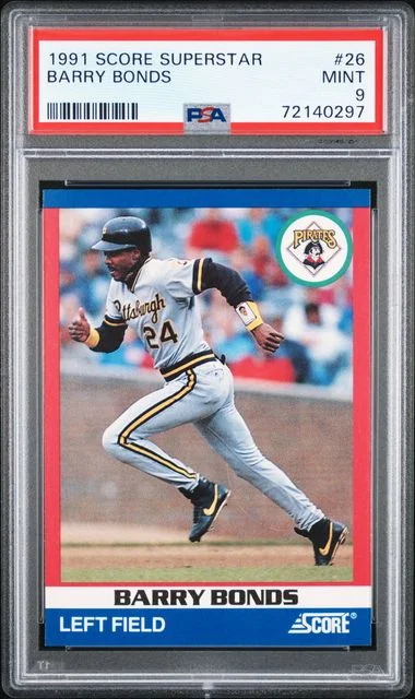 1991 Score Barry Bonds Superstars #26 card image