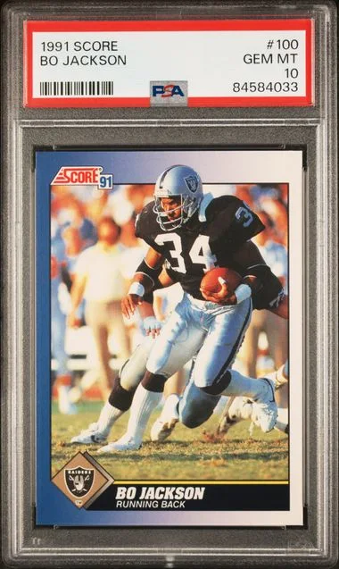 1991 Score Bo Jackson #100 card image