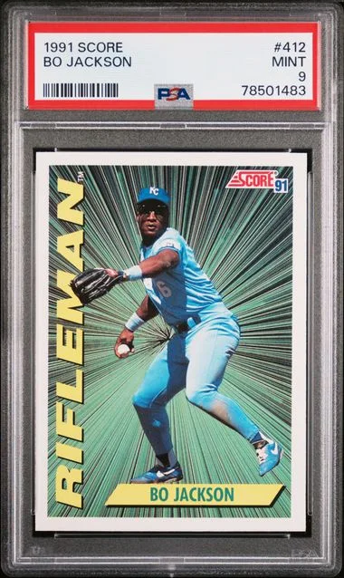 1991 Score Bo Jackson #412 card image