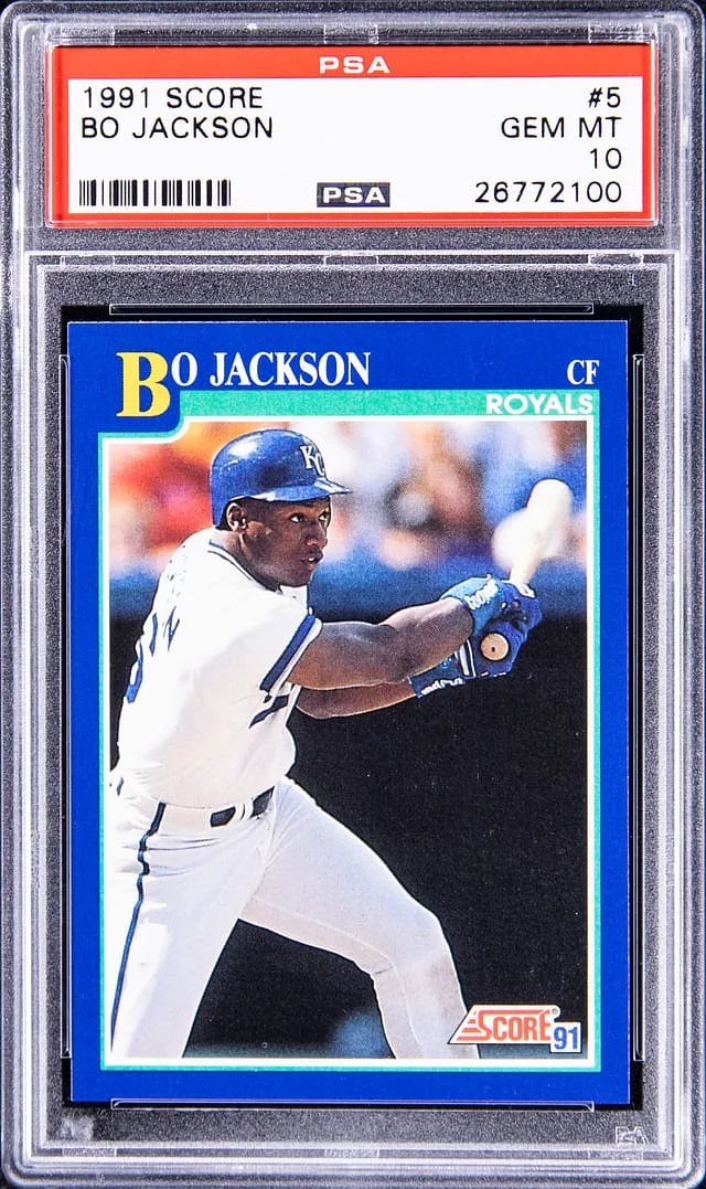 1991 Score Bo Jackson #5 card image