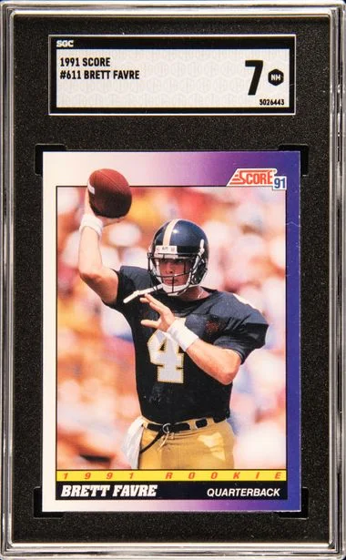 1991 Score Brett Favre #611 card image