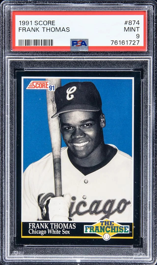 1991 Score Frank Thomas The Franchise #874 card image