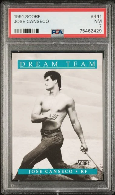 1991 Score Jose Canseco #441 card image
