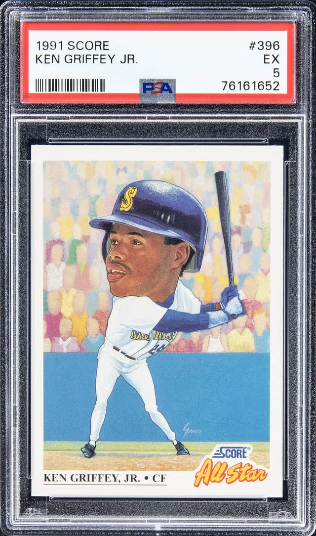 1991 Score Ken Griffey Jr #396 card image