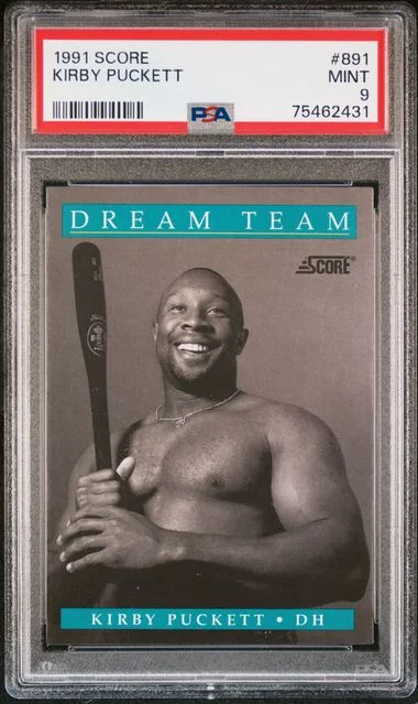 1991 Score Kirby Puckett #891 card image