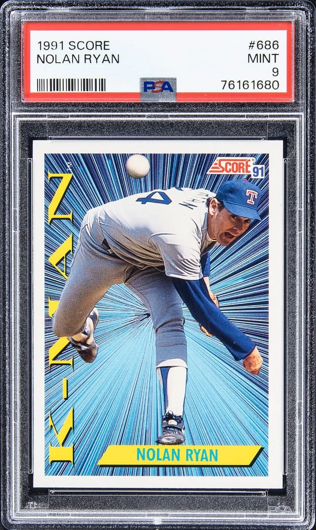 1991 Score Nolan Ryan #686 card image