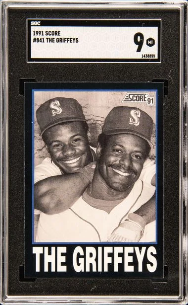1991 Score The Griffeys #841 card image