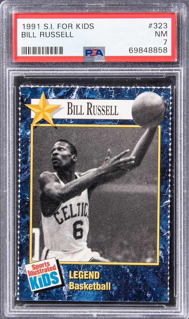 1991 S.I. For Kids Bill Russell #323 card image