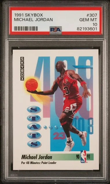 1991 SkyBox Michael Jordan #307 card image
