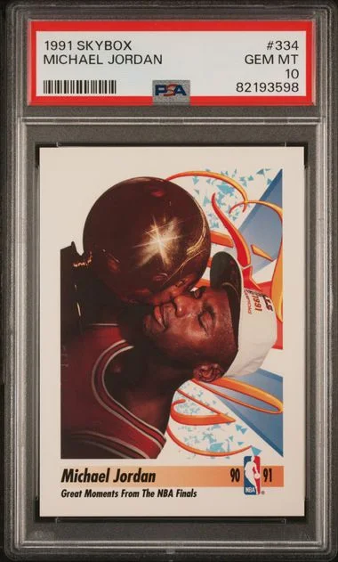 1991 SkyBox Michael Jordan #334 card image