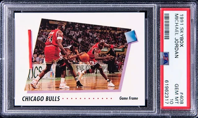 1991 SkyBox Michael Jordan #408 card image