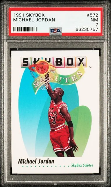 1991 SkyBox Michael Jordan #572 card image