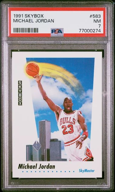 1991 SkyBox Michael Jordan #583 card image
