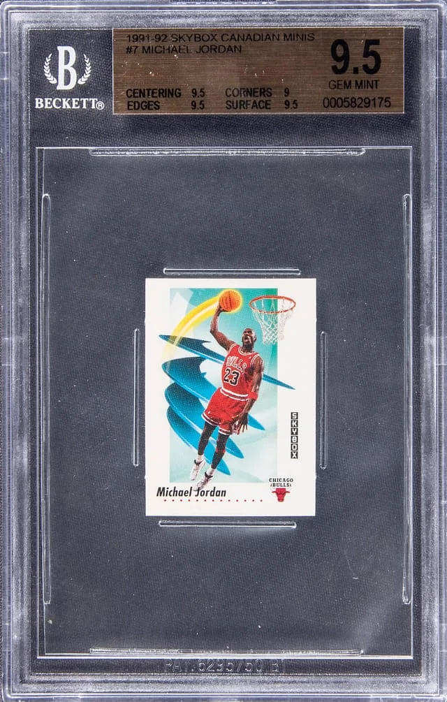 1991 SkyBox Michael Jordan #7 card image