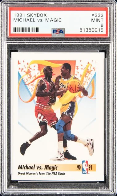 1991 SkyBox Michael Vs Magic #333 card image