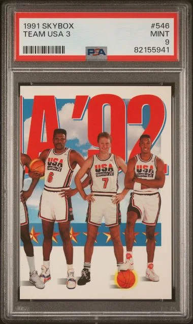 1991 SkyBox Team USA 3 #546 card image