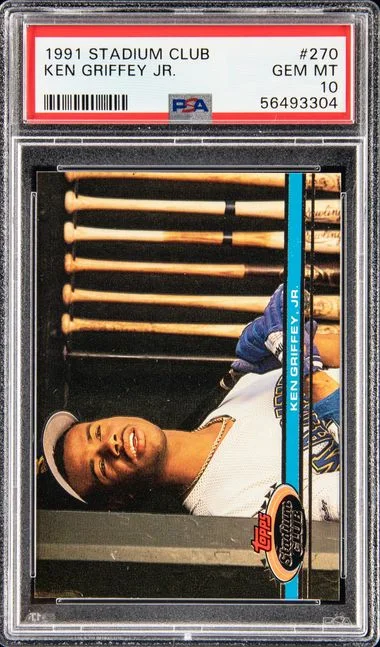 1991 Stadium Club Ken Griffey Jr. #270 card image