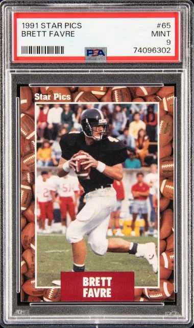 1991 Star Pics Brett Favre #65 card image