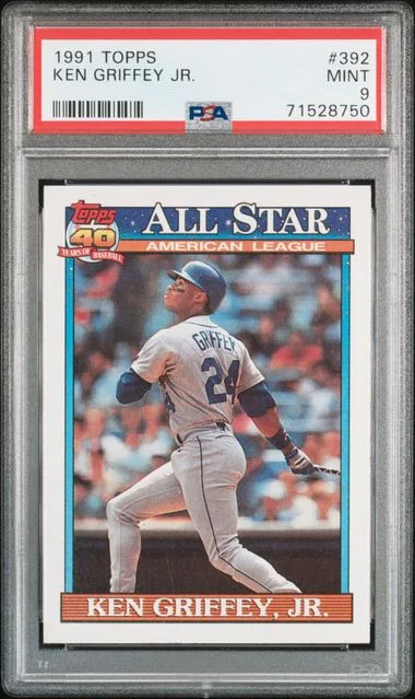 1991 Topps Ken Griffey Jr. #392 card image