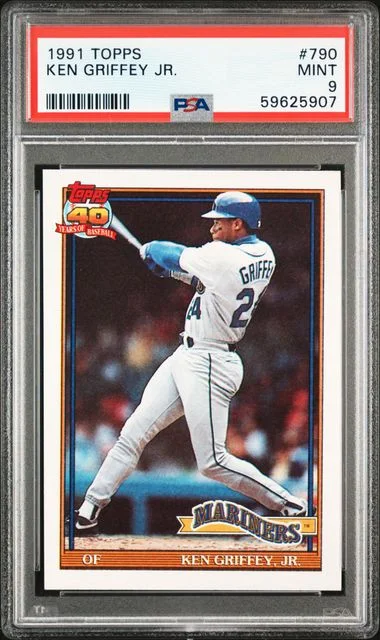 1991 Topps Ken Griffey Jr. #790 card image