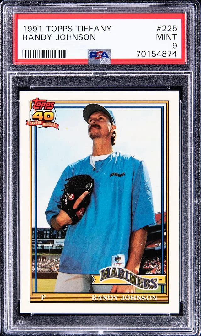 1991 Topps Randy Johnson #225 card image