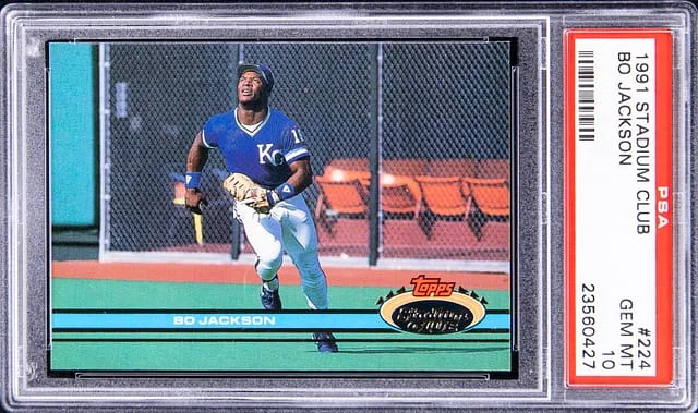 1991 Topps Stadium Club Bo Jackson #224 card image