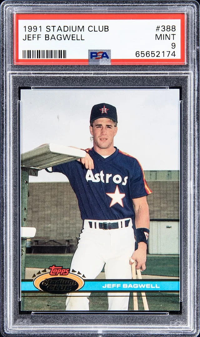 1991 Topps Stadium Club Jeff Bagwell #388 card image