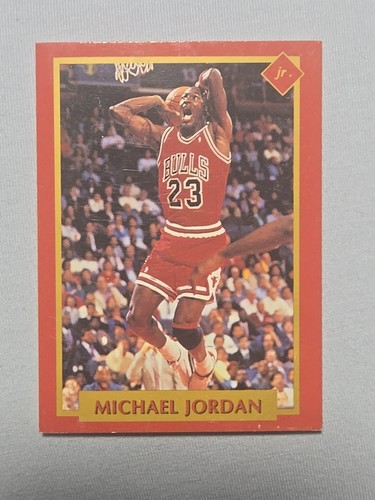 1991 Tuff Stuff Jr. Special Issue NBA Finals Michael Jordan #8 card image