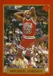 1991 Tuff Stuff Jr. Special Issue NBA Finals Michael Jordan #9 card image