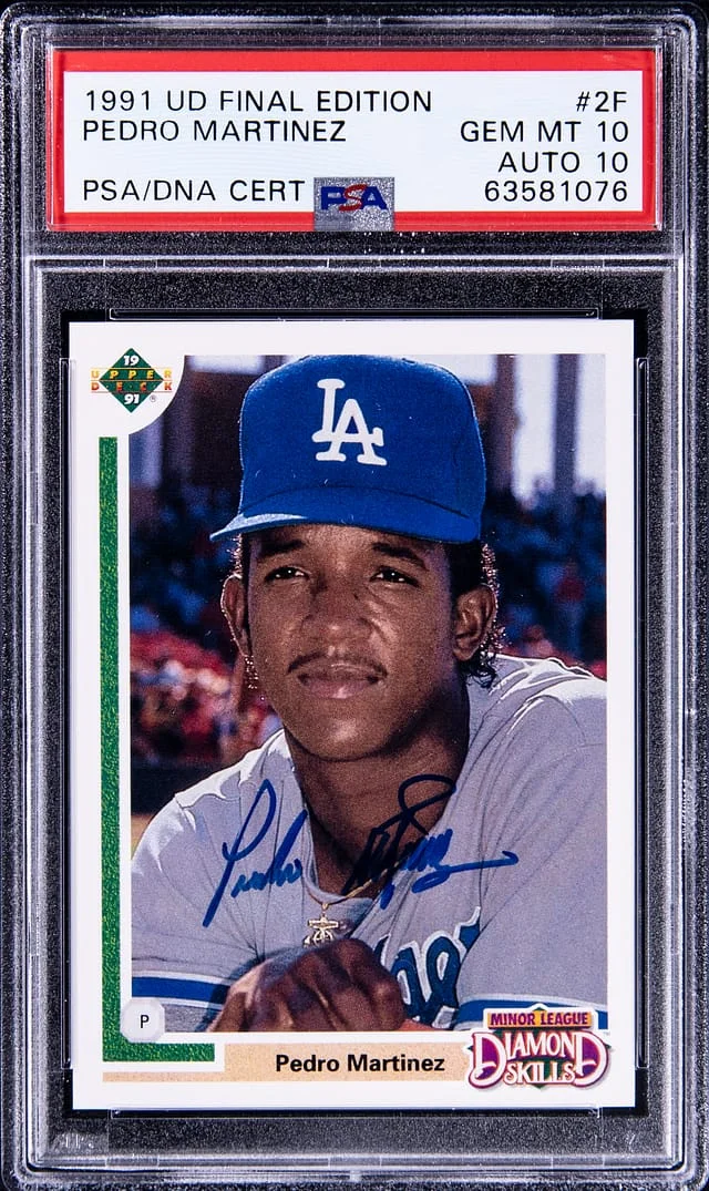 1991 UD Final Edition Pedro Martinez #2F card image