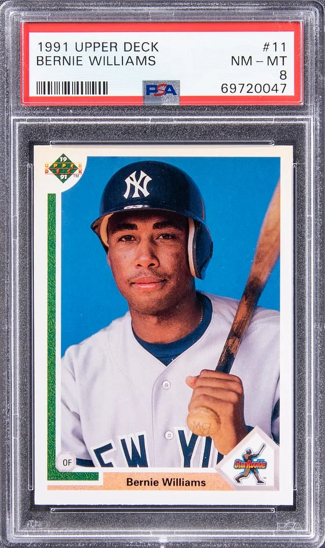 1991 Upper Deck Bernie Williams #11 card image
