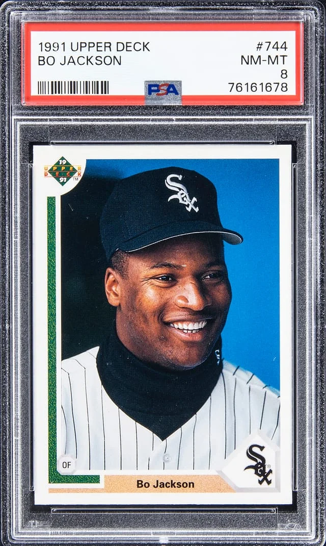 1991 Upper Deck Bo Jackson #744 card image