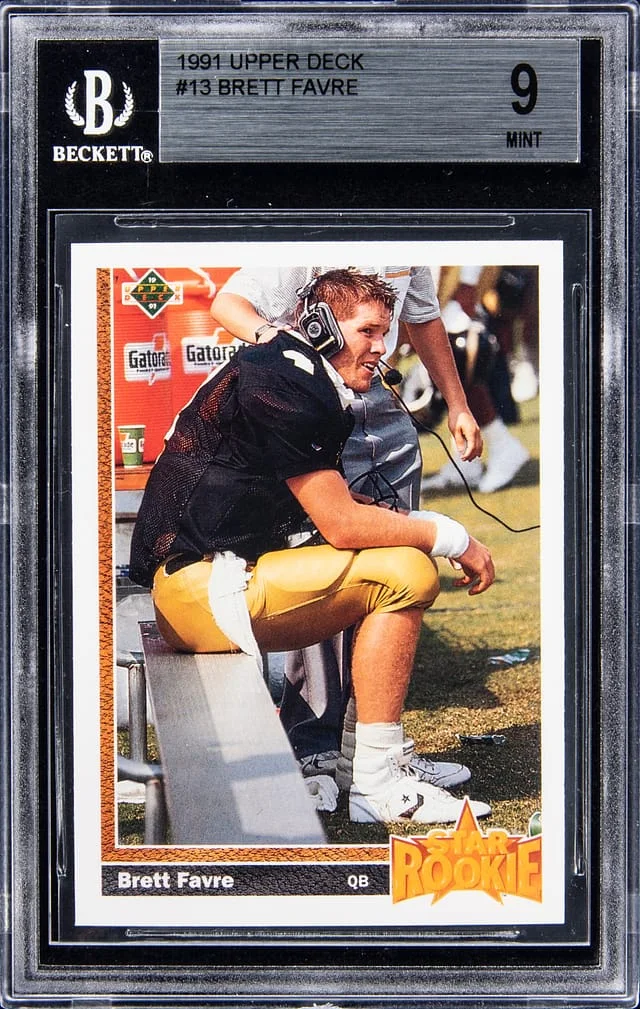 1991 Upper Deck Brett Favre #13 card image