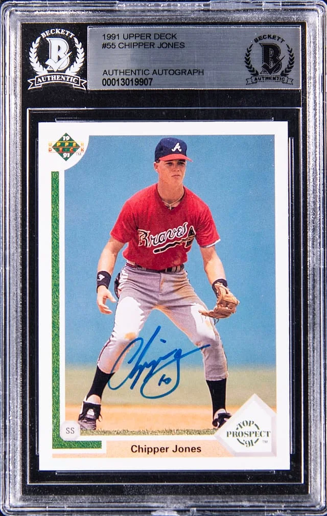 1991 Upper Deck Chipper Jones #35 card image