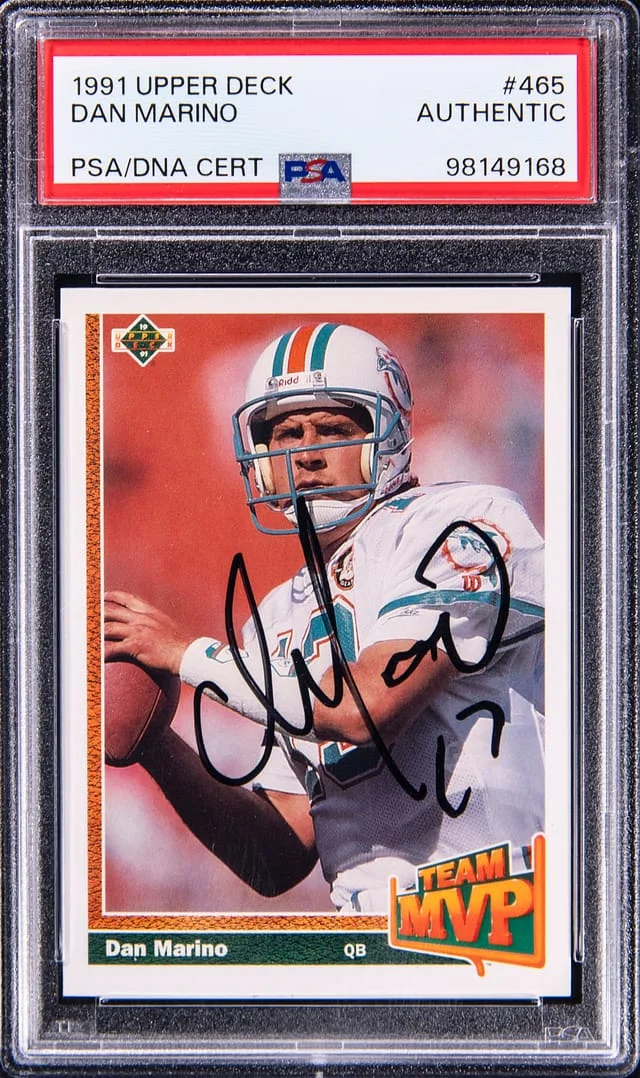 1991 Upper Deck Dan Marino #465 card image