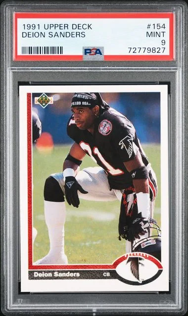 1991 Upper Deck Deion Sanders #154 card image