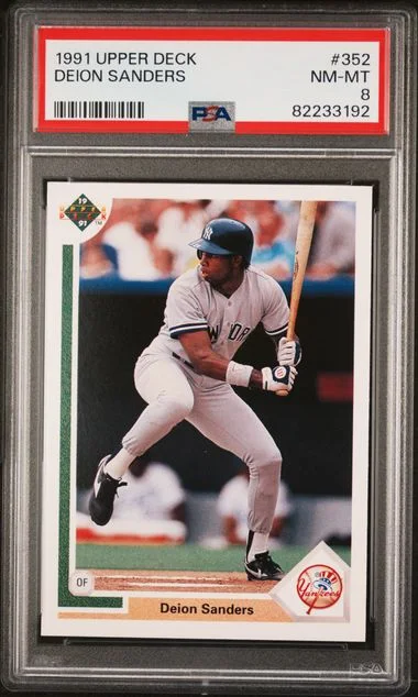 1991 Upper Deck Deion Sanders #352 card image